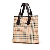 Haymarket Check Coated Canvas Tote